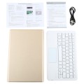 Etui z wyjmowaną klawiaturą z gładzikiem do Samsung Galaxy Tab A7 10.4 2020 złote