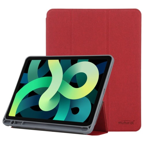 MUTURAL YASHI Mocne Etui Smart Cover do iPad Air 4 10.9 czerwone