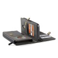 Etui Pokrowiec Portfel CASEME do iPhone 12 Mini czarny