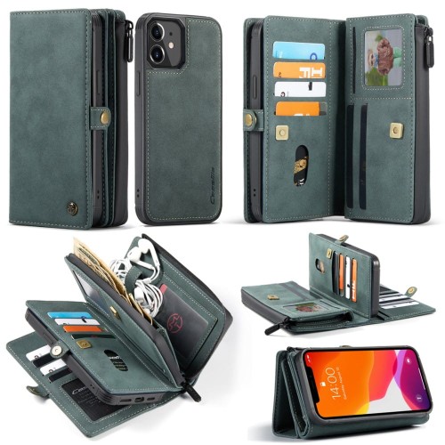 Etui Pokrowiec Portfel CASEME do iPhone 12 Mini zielony