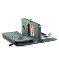 Etui Pokrowiec Portfel CASEME do iPhone 12 Mini zielony