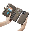 Etui Pokrowiec Portfel CASEME do iPhone 12 Mini brązowy