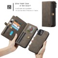 Etui Pokrowiec Portfel CASEME do iPhone 12 Mini brązowy