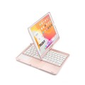 Podświetlana Obrotowa Klawiatura TouchPad iPad Pro 10.5 / Air 10.5 złoty róż