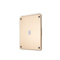 Podświetlana Obrotowa Klawiatura TouchPad do iPad 10.2 7/8 złota