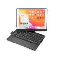 Podświetlana Obrotowa Klawiatura TouchPad do iPad 10.2 7/8 czarna