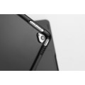 Podświetlana Obrotowa Klawiatura TouchPad do iPad 10.2 7/8 czarna