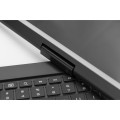 Podświetlana Obrotowa Klawiatura TouchPad do iPad 10.2 7/8 czarna