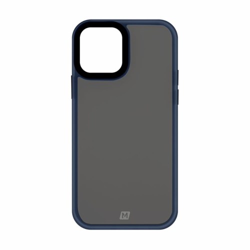 MOMAX Mocne Etui Plecki do iPhone 12 Mini granatowe