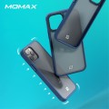 MOMAX Mocne Etui Plecki do iPhone 12 Mini granatowe