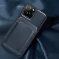 MUTURAL Etui + Magnetyczny portfel do iPhone 12 Mini niebieskie