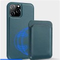 MUTURAL Etui + Magnetyczny portfel do iPhone 12 Mini zielone