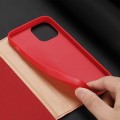 Etui Pokrowiec Dux Ducis do iPhone 12 Mini czerwone