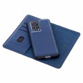 Magnetyczne Skórzane Etui Portfel do Huawei P40 Pro niebieskie