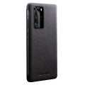 Skórzany Pokrowiec Smart Cover QIALINO do Huawei P40 Pro czarny