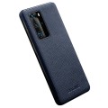 Skórzany Pokrowiec Smart Cover QIALINO do Huawei P40 Pro granatowe