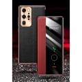 XOOMZ Skórzany Pokrowiec Smart Cover do Huawei P40 Pro czerwony