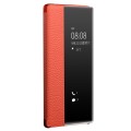 QIALINO Skórzany Pokrowiec Etui do Huawei P40 Pro czerwony
