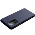 QIALINO Skórzany Pokrowiec Etui do Huawei P40 Pro granatowy