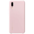 Huawei-P20-oryginalne-silikonowe-etui-rozowe
