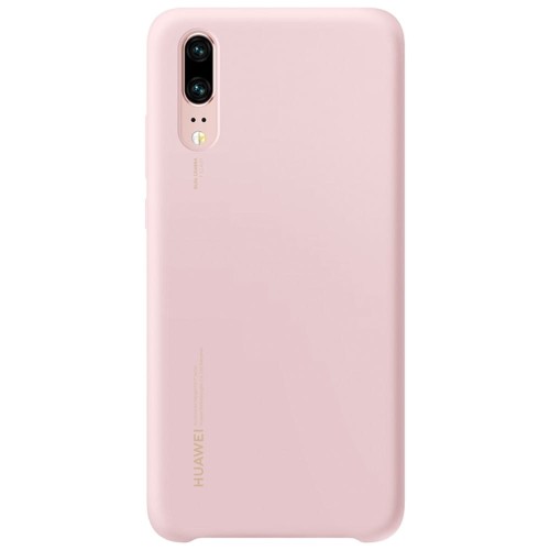 Huawei-P20-oryginalne-silikonowe-etui-rozowe