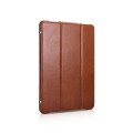 Skórzane Etui ICARER do iPad Pro 11 2021 brązowe