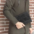Skórzane Etui ICARER do iPad Pro 11 2020 czarne