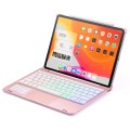 Etui Podświetlana Klawiatura TouchPad do iPad Pro 11 2021 złoty róż
