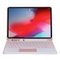 Etui Obudowa Klawiatura Gładzik do iPad Pro 11 2021 różowe
