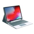 Etui Obudowa Klawiatura Gładzik do iPad Pro 11 2021 zielone