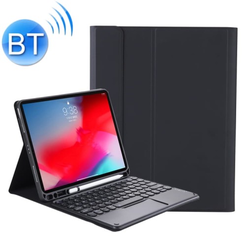 Etui Obudowa Klawiatura Gładzik do iPad 10.2 7/8/9 czarne