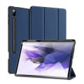 DUX DUCIS Domo Series Smart Cover do Samsung Galaxy S7 Plus / Galaxy Tab S7 FE granatowe