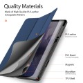 DUX DUCIS Domo Series Smart Cover do Samsung Galaxy S7 Plus / Galaxy Tab S7 FE granatowe