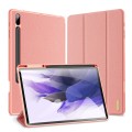 DUX DUCIS Domo Series Smart Cover do Samsung Galaxy S7 Plus / Galaxy Tab S7 FE różowe