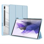 DUX DUCIS TOBY Series Smart Cover do Samsung Galaxy S7 Plus / Galaxy Tab S7 FE niebieskie