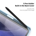 DUX DUCIS TOBY Series Smart Cover do Samsung Galaxy S7 Plus / Galaxy Tab S7 FE niebieskie
