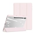 DUX DUCIS TOBY Series Smart Cover do Samsung Galaxy S7 Plus / Galaxy Tab S7 FE różowe