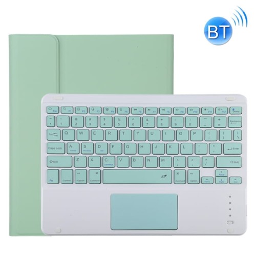 Etui Kolorowa Bezprzewodowa Klawiatura do iPad Pro 11 2021 miętowe