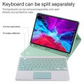 Etui Kolorowa Bezprzewodowa Klawiatura do iPad Pro 11 2021 miętowe
