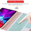Etui Kolorowa Bezprzewodowa Klawiatura do iPad Pro 11 2021 różowe