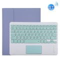 Etui Kolorowa Bezprzewodowa Klawiatura do iPad Pro 11 2021 fioletowe