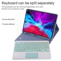 Etui Kolorowa Bezprzewodowa Klawiatura do iPad Pro 11 2021 fioletowe