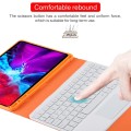 Etui Bezprzewodowa Podświetlana Klawiatura do iPad Pro 11 2020 pomarańczowe