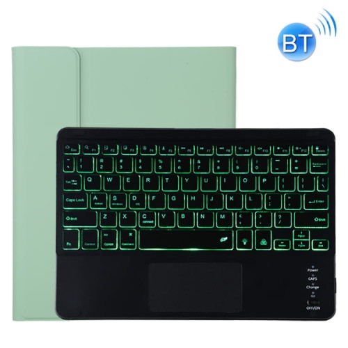 Etui Bezprzewodowa Podświetlana Klawiatura do iPad Pro 11 2021 zielone