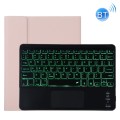 Etui Bezprzewodowa Podświetlana Klawiatura do iPad Pro 11 2021 różowe