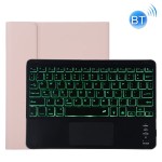 Etui Bezprzewodowa Podświetlana Klawiatura do iPad Pro 11 2021 różowe