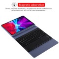 Etui Bezprzewodowa Klawiatura Gładzik do iPad Pro 11 2020 fioletowe