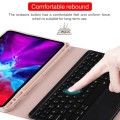 Etui Bezprzewodowa Klawiatura Gładzik do iPad Pro 11 2021 różowe