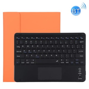 Etui Bezprzewodowa Klawiatura Gładzik do iPad Pro 11 2021 pomarańczowe