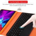 Etui Bezprzewodowa Klawiatura Gładzik do iPad Pro 11 2021 pomarańczowe